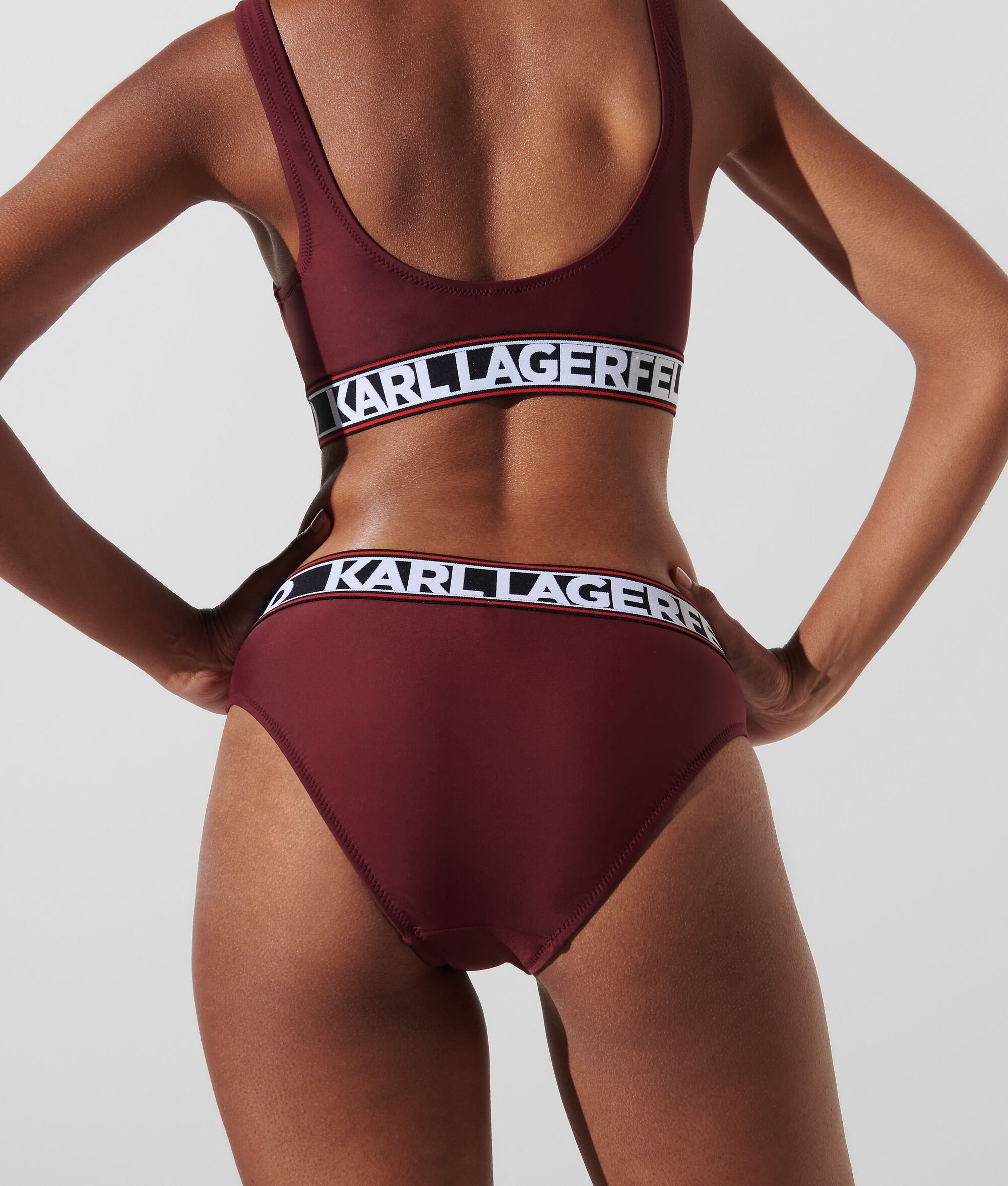 (image for) Cutting-Edge KARL LOGO BIKINI BOTTOMS